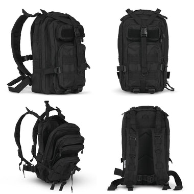 GORILLA PAKS 30L Tactical Hydration Backpack – MOLLE (Black) GORILLA PAKS 30L Tactical Hydration Backpack – MOLLE (Black)